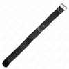 Kink collar con correa 116 cm fino negro ajustable 32 50 cm x 8 cm