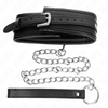 Kink collar con correa 65 cm hebilla brillante 48.5 cm x 5.3 cm