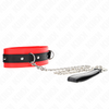 Kink collar con correa 65 cm rojo 54 x 4.5 cm
