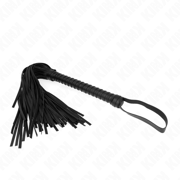 Kink látigo con mango texturizado negro 48.5 cm