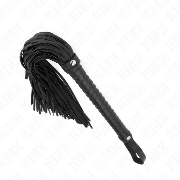 Kink látigo con mango texturizado negro 48.5 cm
