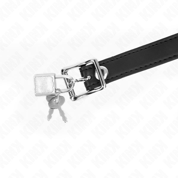 Kink mordaza de bola 4 cm de silicona modelo 1 con candado 60 x 2 cm