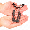 Kink pinzas para pezones con triple cadena negro 20 23 28 cm