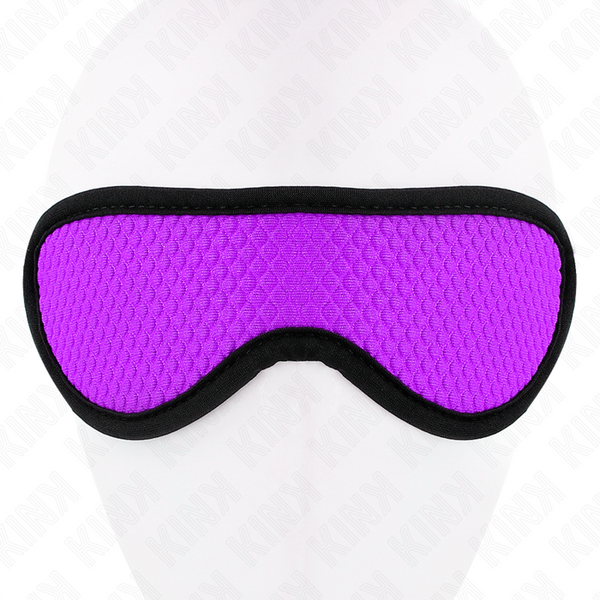 Kink venda textura de escala con borde covered morado 20 x 7 cm