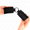 Kink muñequeras 25 cm para principiantes con anilla 4 cm negro ajustable 15 25 cm