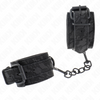 Kink muñequeras de encaje ajustable negro 19 26 cm