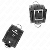 Kink muñequeras estilo heavy forro negro ajustable 20 30 cm x 6 cm