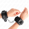 Kink muñequeras finas negro ajustable 21 33 cm
