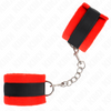 Kink muñequeras para principiantes negro rojo 30 x 7 cm