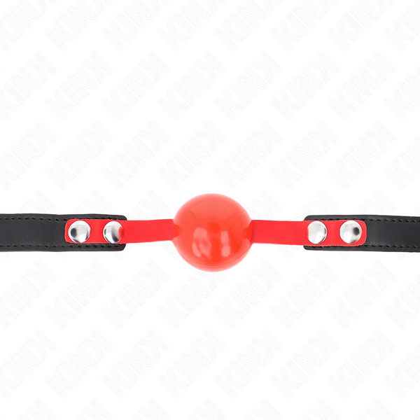 Kink mordaza de bola 4 cm suave de tpe modelo 4 60 x 2 cm ajustable 37 52 cm