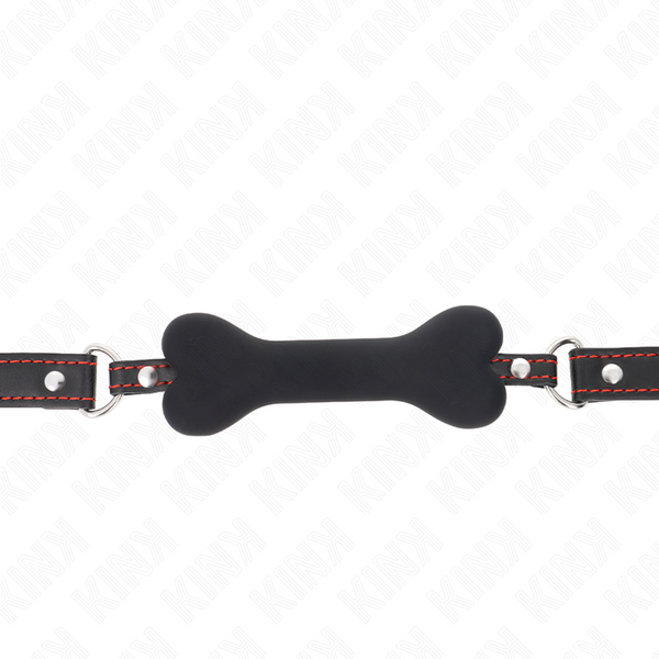 Kink mordaza de hueso 12 cm negro 63 x 2 cm