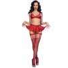 Chilirose cr 4716 conjunto 3 piezas rojo