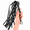 Kink látigo simple negro 45 cm