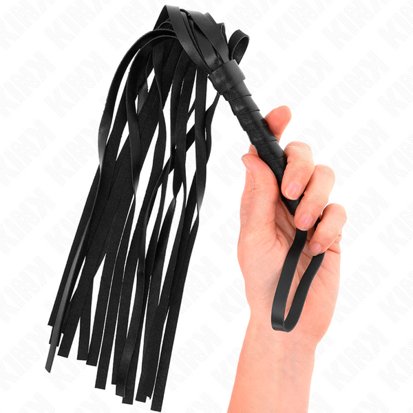 Kink látigo simple negro 45 cm