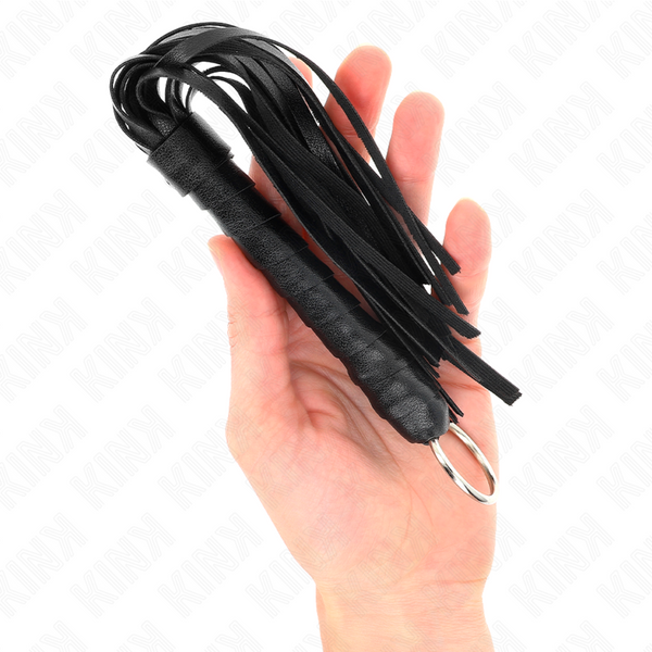 Kink látigo simple mini negro 28 cm