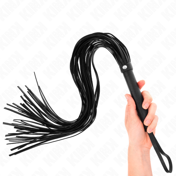 Kink látigo pvc blando negro 70 cm