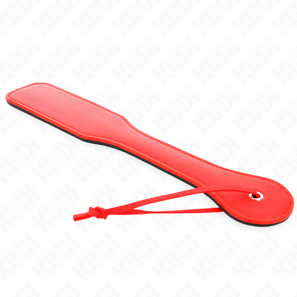 Kink pala de dos caras rojo y negro 32 x 6 cm