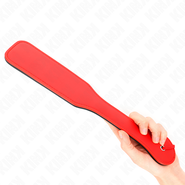 Kink pala de dos caras rojo y negro 32 x 6 cm