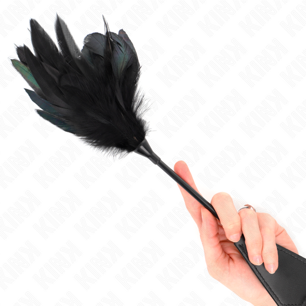 Kink plumas para cosquillas con volante 48 cm