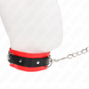 Kink collar con correa 65 cm modelo básico modelo 3 rojo 53 x 5 cm