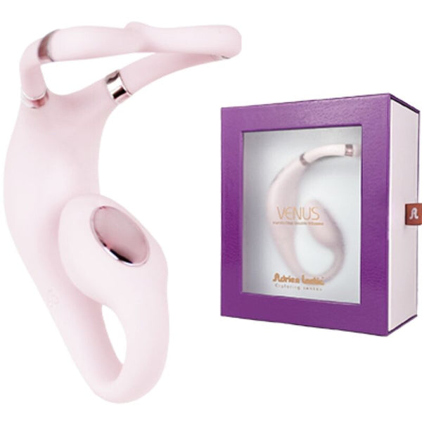 Venus doble estimulador clítoris y Punto G rosa