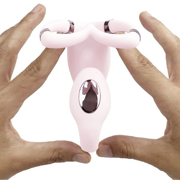 Venus doble estimulador clítoris y Punto G rosa