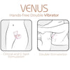 Venus doble estimulador clítoris y Punto G rosa