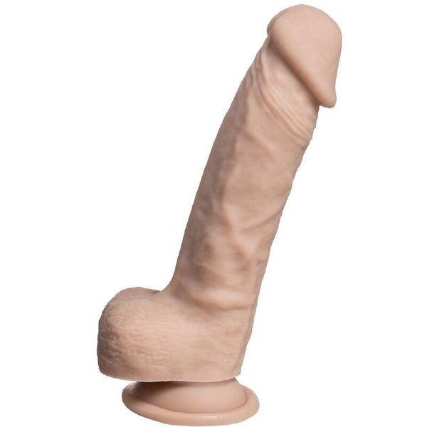Silexd modelo 1 real skin pene realístico termo reactivo 17.8 cm premium silexpan natural