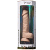 Silexd modelo 1 real skin pene realístico termo reactivo 17.8 cm premium silexpan natural