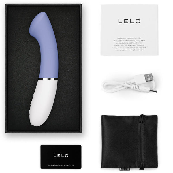 Gigi™ 3 vibrador Punto G azul