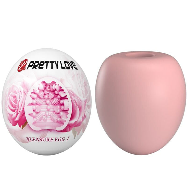 Pretty masturbador masculino huevo rosa