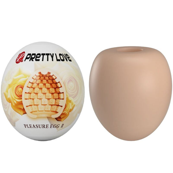 Pretty masturbador masculino huevo natural