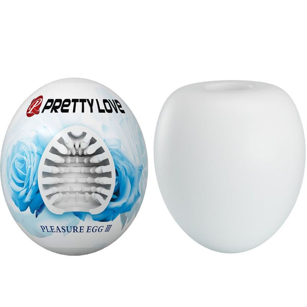 Pretty masturbador masculino huevo blanco