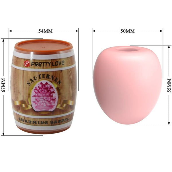 Pretty masturbador masculino huevo rosa modelo 2