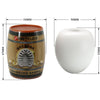 Pretty masturbador masculino huevo blanco modelo 2