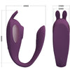 Vibrador larga distancia morado pretty love shey estimulador y