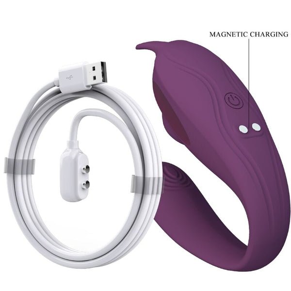 Vibrador larga distancia morado pretty love shey estimulador y