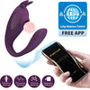 Vibrador larga distancia morado pretty love shey estimulador y