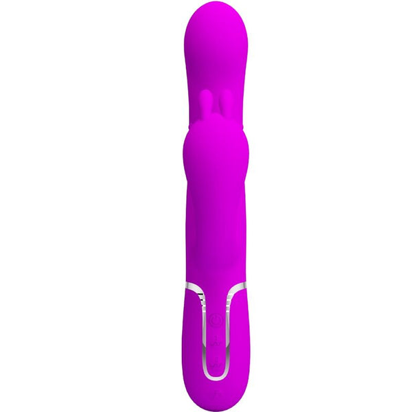Cammy triple vibrador multifunción 4 en 1 rosa