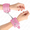 Kink muñequeras sencillas rosa ajustable 20 23 cm x 5.5 cm