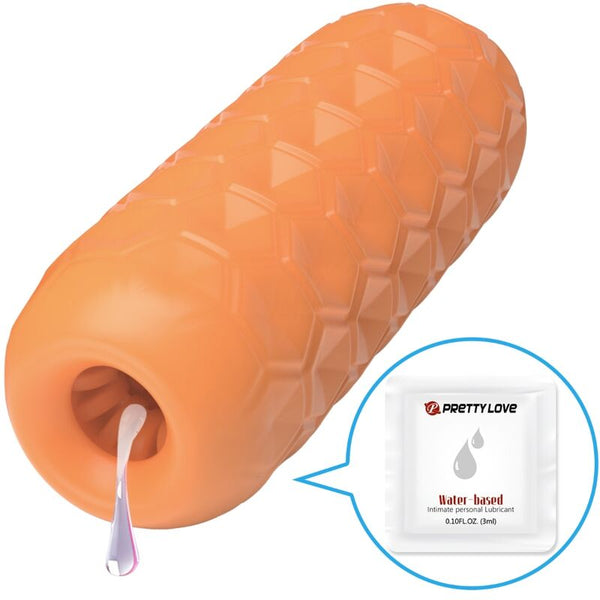 Pretty twin balls masturbador masculino naranja