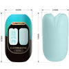 Pretty masha masturbador masculino azul