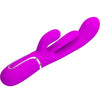 Shania triple vibrador rabbit multifunción rosa