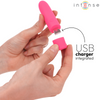 Symone bala vibradora recargable por usb 8 vibraciones rosa 10 x 2.2 cm