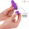 Symone bala vibradora recargable por usb 8 vibraciones morado 10 x 2.2 cm
