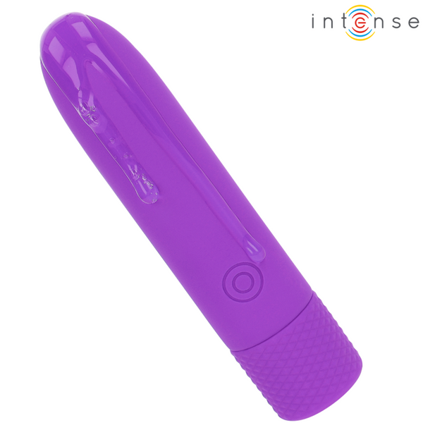 Symone bala vibradora recargable por usb 8 vibraciones morado 10 x 2.2 cm