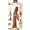Pretty sharife dildo realístico 25 cm mulato