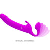 Pretty zanini dildo sin arnés 10 vibraciones morado