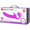Pretty zanini dildo sin arnés 10 vibraciones morado