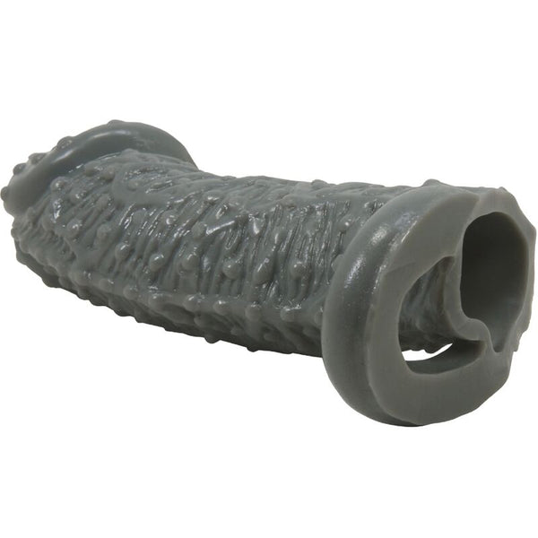 Pretty funda realística alargadora y retardante para pene modelo 2 gris